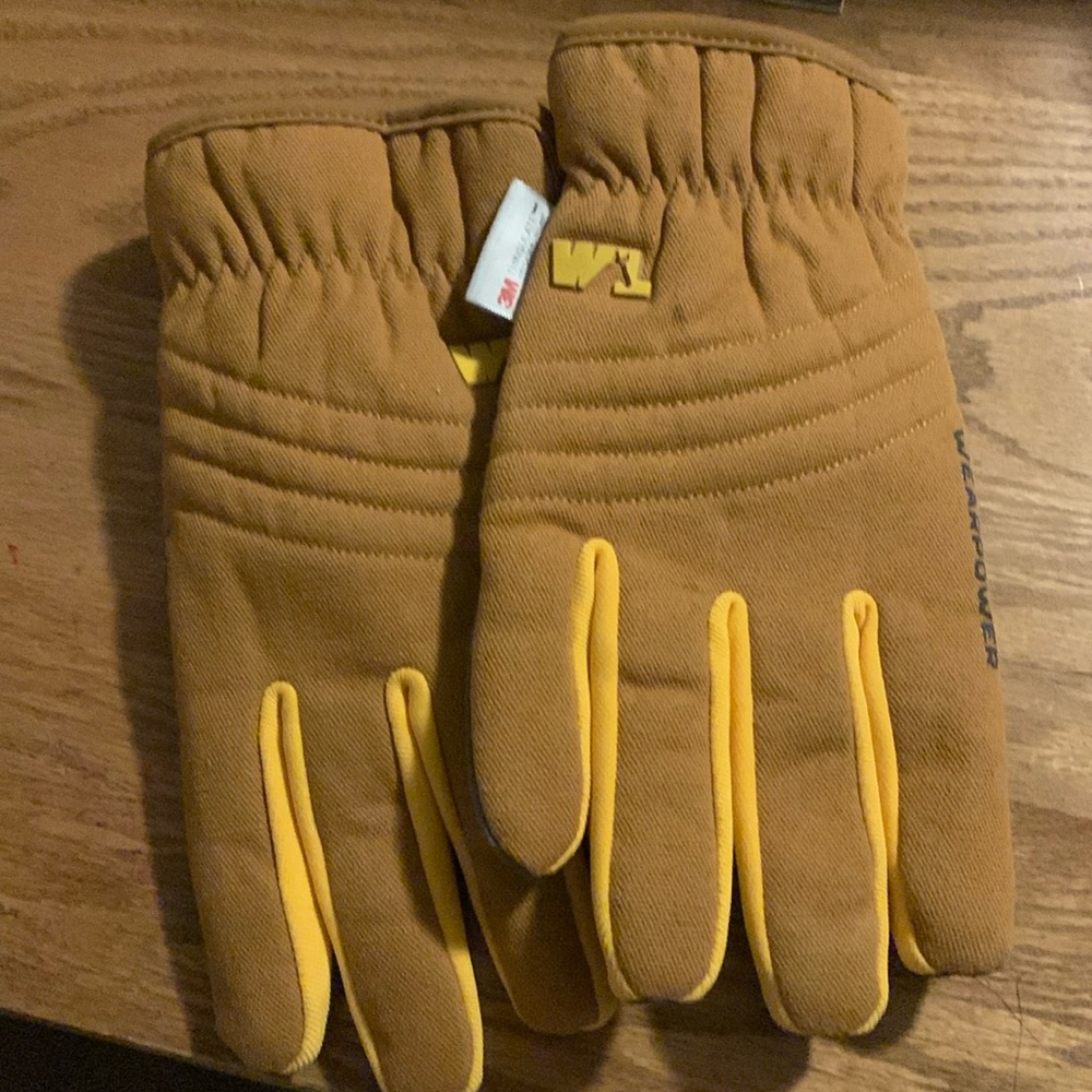 3M Thinsulate. Men’s work gloves